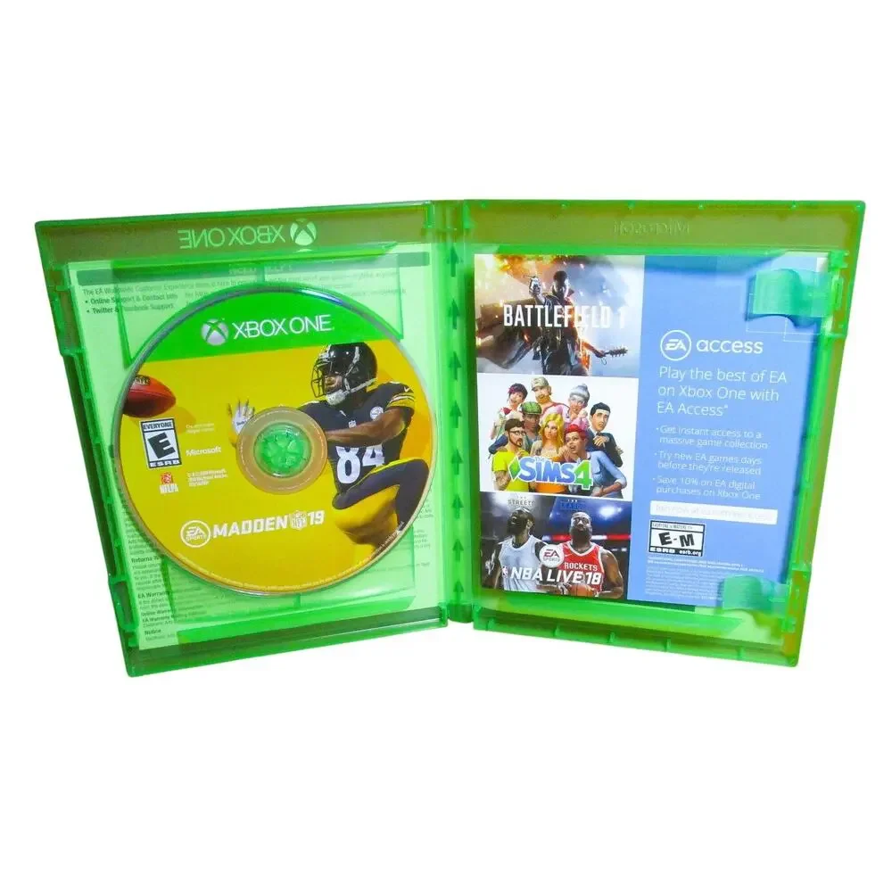 Microsoft XBOX One Madden NFL 19 HDR Multiplayer 2018 Sports Gaming RPM